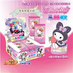 Kuromi anime card 24pcs a set