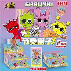 Sprunki anime card 30pcs a set
