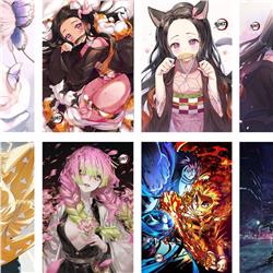 Demon slayer kimets anime poster price for a set of 8 pcs
