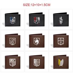Attack on Titan anime wallet