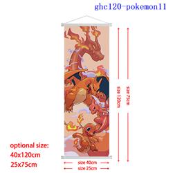 pokemon anime wallscroll 40*120cm