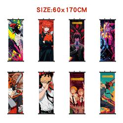 chainsaw man anime wallscroll 60*170cm