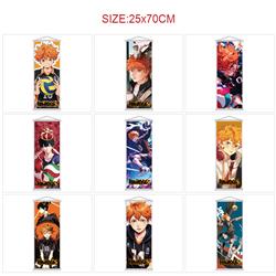 Haikyuu anime wallscroll 25*70cm price for 5 pcs