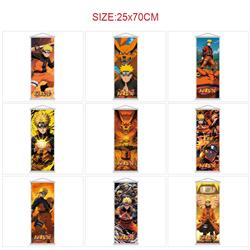 Naruto anime wallscroll 25*70cm price for 5 pcs