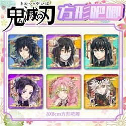 Demon slayer kimets anime pin 8cm
