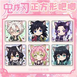 Demon slayer kimets anime pin 5cm
