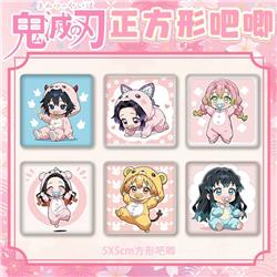 Demon slayer kimets anime pin 5cm