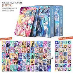 Hatsune Miku anime lomo cards price for a set of 92pcs