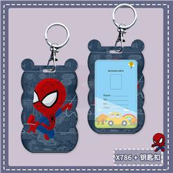 spider man anime card holder