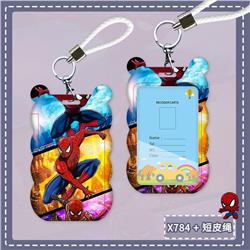 spider man anime card holder