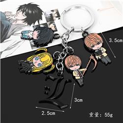 Death note anime keychain