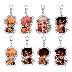 Toilet-bound hanako-kun anime keychain