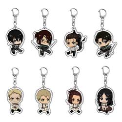 Attack on Titan anime keychain
