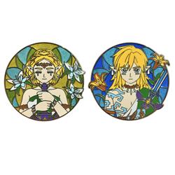 The Legend of Zelda anime pin 3pcs a set