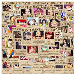 One Piece anime waterproof stickers 50pcs a set