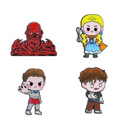 Stranger things anime pin