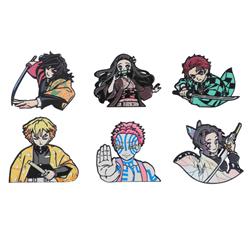 Demon slayer kimets anime pin