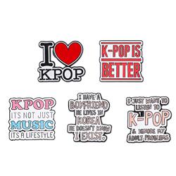 Kpop demon hunters anime pin
