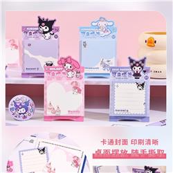Kuromi anime sticky note 24pcs a set