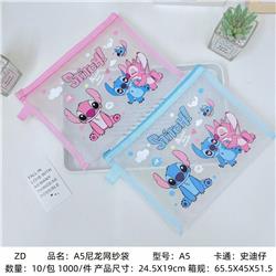 stitch anime bag 24.5*19cm 10pcs a set