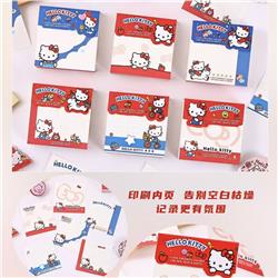 Hello kitty anime sticky note 18pcs a set