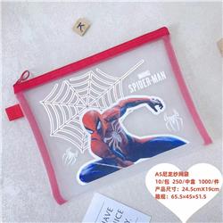 spider man anime bag 24.5*19cm 10pcs a set