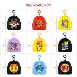pokemon anime bag 9.5*9.5*4cm
