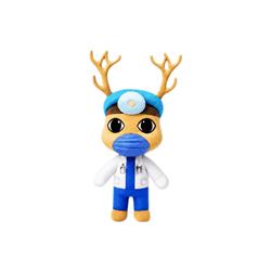Animal hospital plush doll