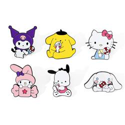 Kuromi anime pin