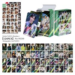 BTS anime lomo cards price for a set of 124pcs