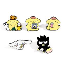 Kuromi anime pin