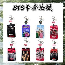 BTS anime card holder