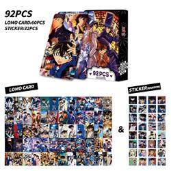 Detective Conan anime lomo cards price for a set of 92pcs