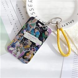 BTS anime card holder