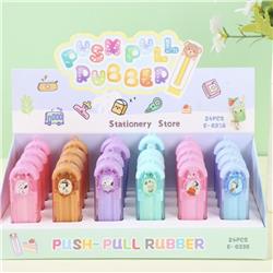 Snoopy anime eraser 24pcs a set