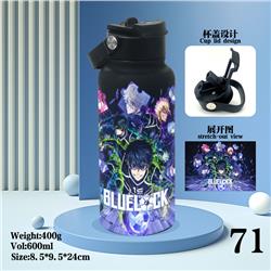 Blue Lock anime vacuum cup