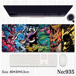 pokemon anime mouse pad 80*30*0.3cm