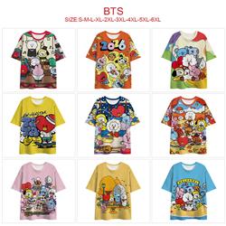 BTS anime T-shirt