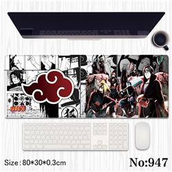 Naruto anime mouse pad 80*30*0.3cm