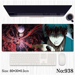 Jujutsu Kaisen anime mouse pad 80*30*0.3cm