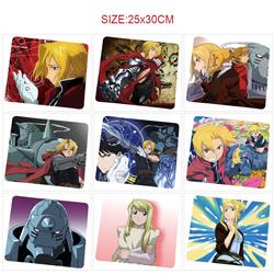 Fullmetal Alchemist anime mouse pad 25*30cm