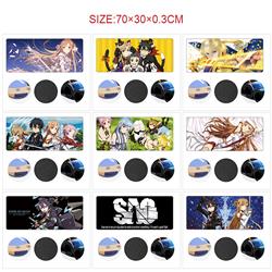 Sword art online anime Mouse pad 70*30cm