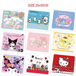 Kuromi anime mouse pad 25*30cm