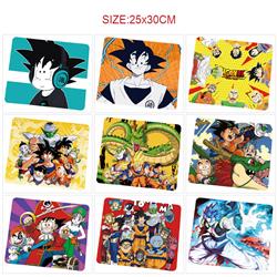 Dragon ball anime mouse pad 25*30cm