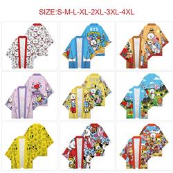 BTS anime kimono