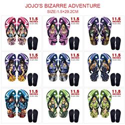 JoJos Bizarre Adventure anime flip flops shoes slippers a pair
