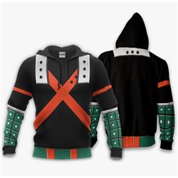 My Hero Academia anime hoodie