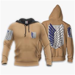 Attack on Titan anime hoodie